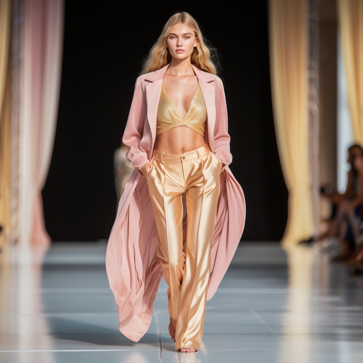 Blooming Elegance and Metallic Gleam: Unveiling Spring 2024 Fashion Trends