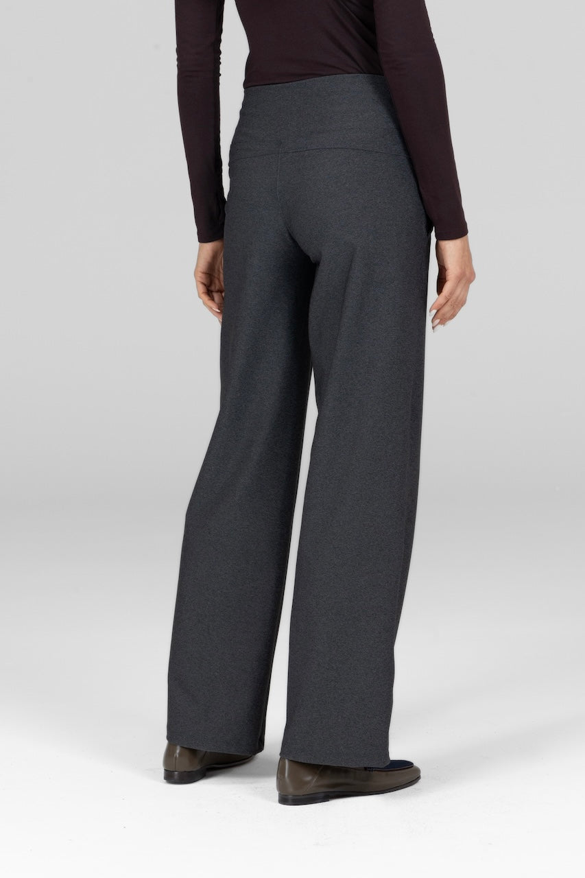 KiraGrace TRAVELER PANT: CHARCOAL GREY