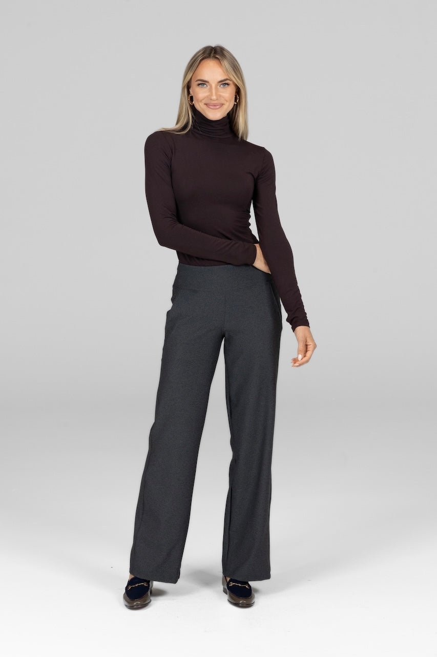 KiraGrace GRACE TURTLENECK: GANACHE
