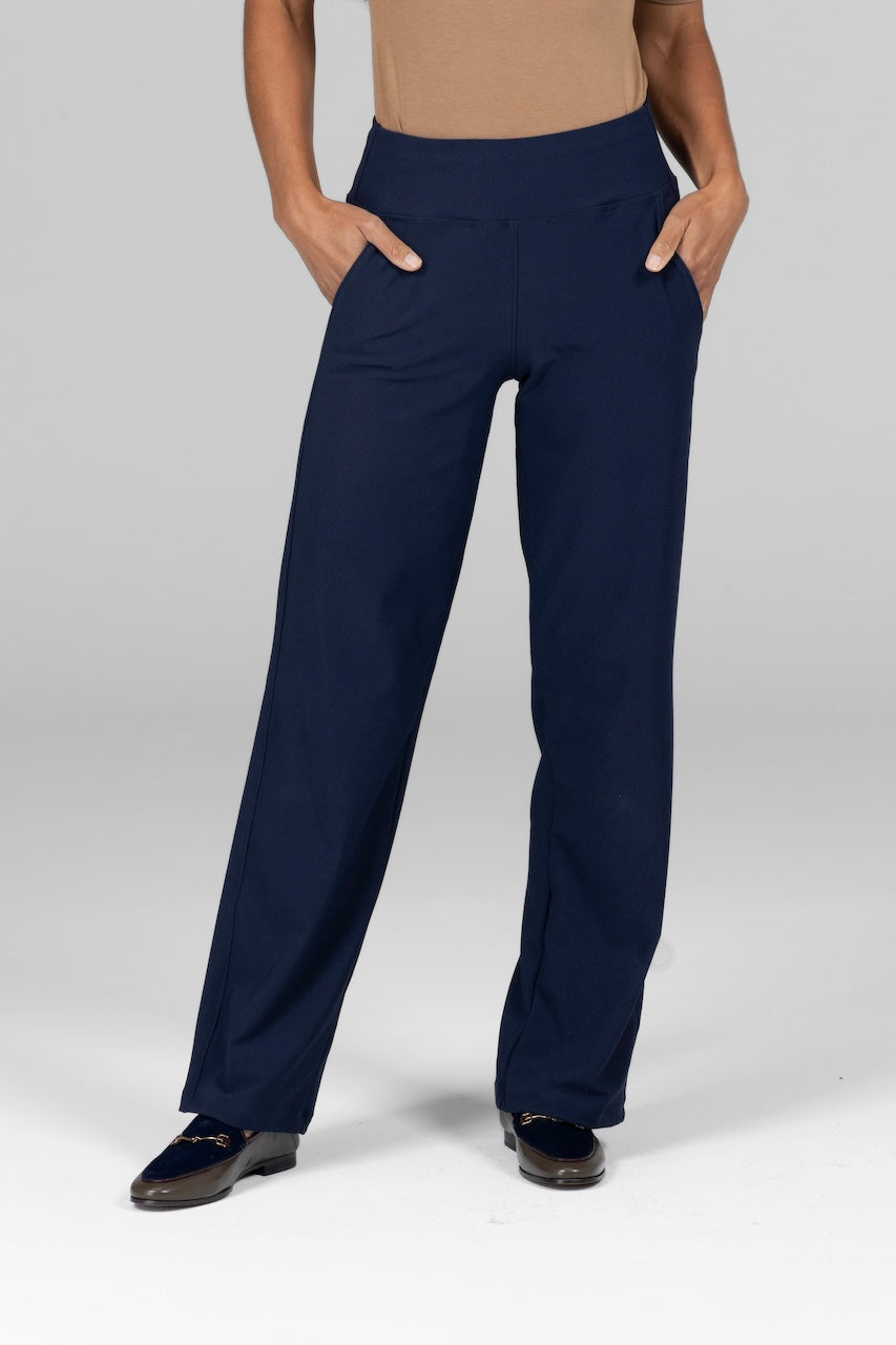 KiraGrace TRAVELER PANT: MARINE NAVY