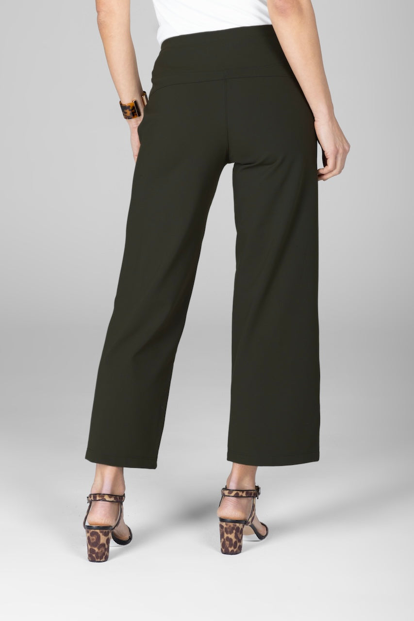 KiraGrace TRAVELER ANKLE PANT: FOREST NIGHT