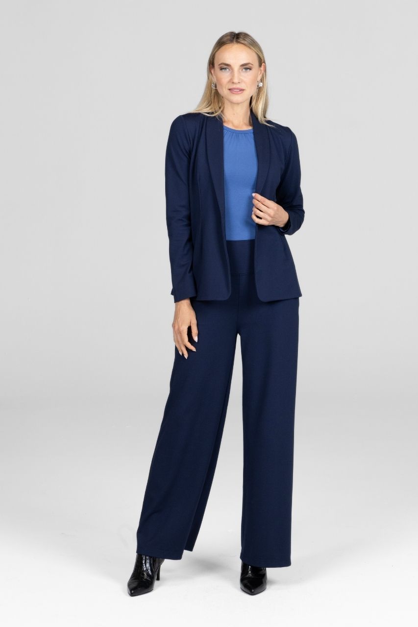 KiraGrace BLAZER: OXFORD BLUE