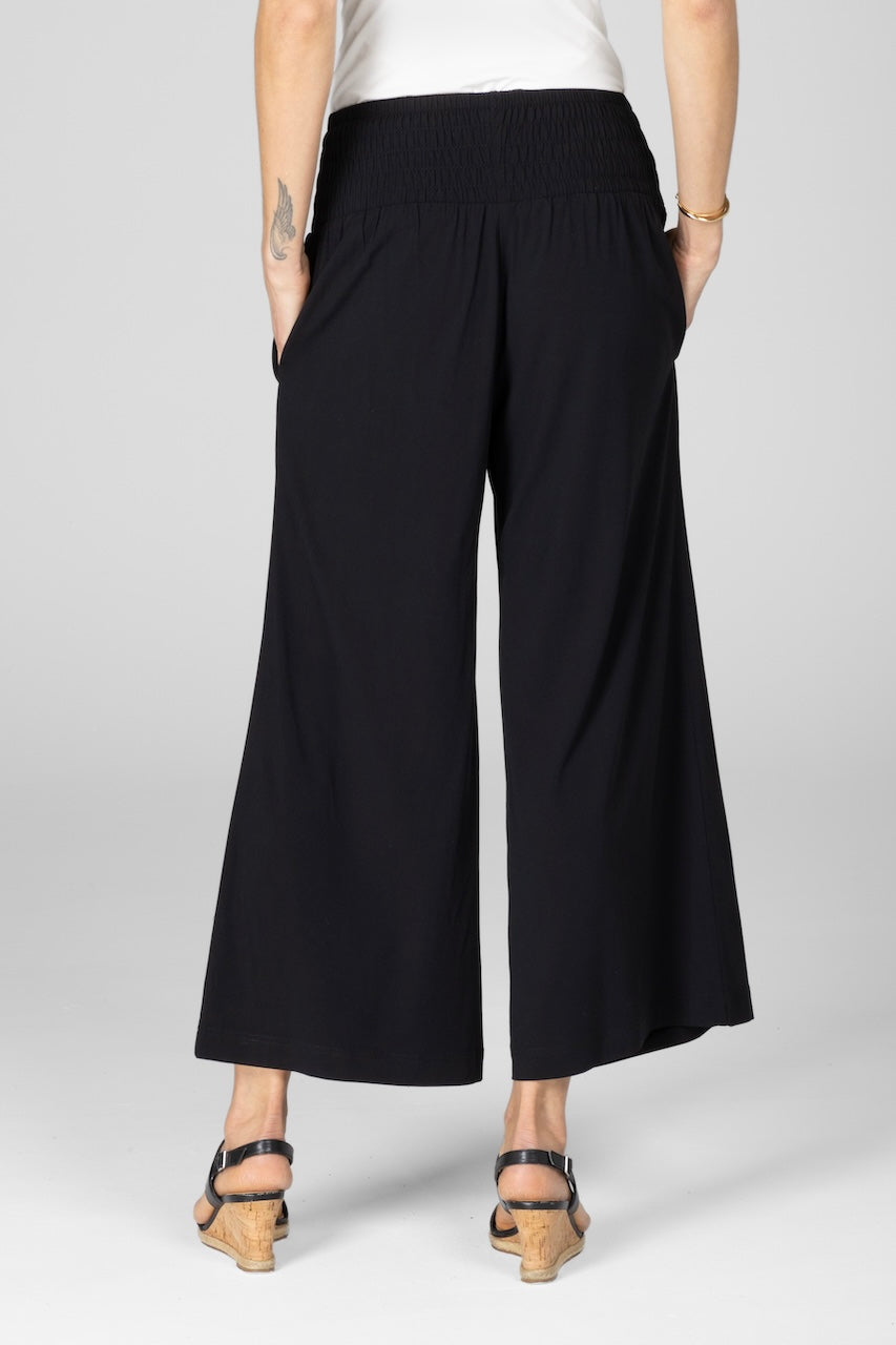KiraGrace PORTOFINO ANKLE PANT: BLACK