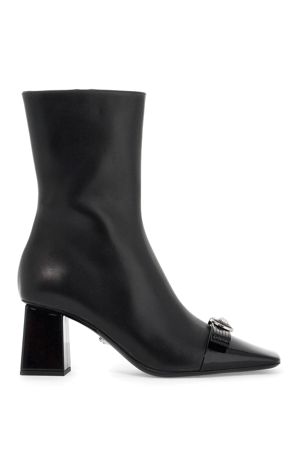 Versace ankle boots hotsell