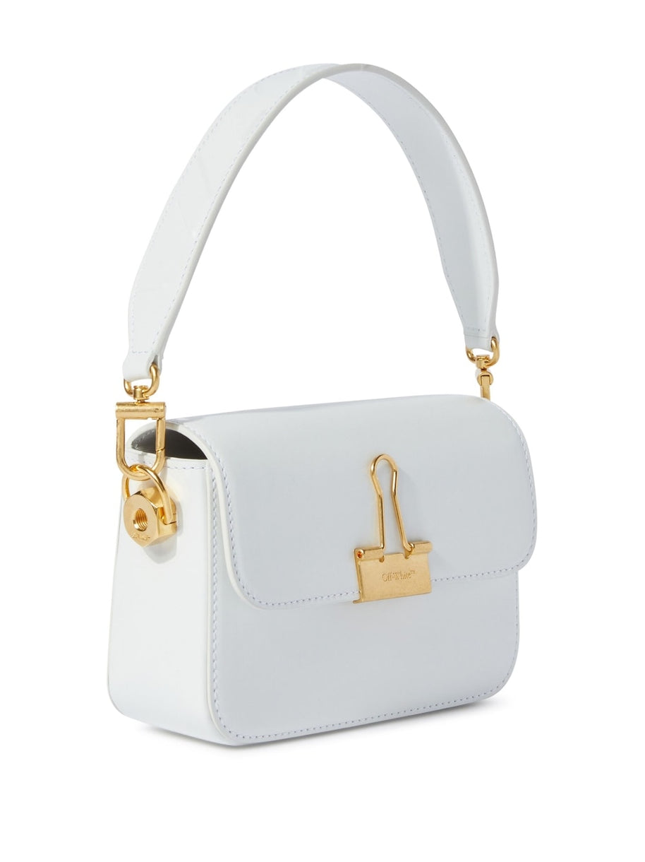 Off White Small Binder Shoulder Bag