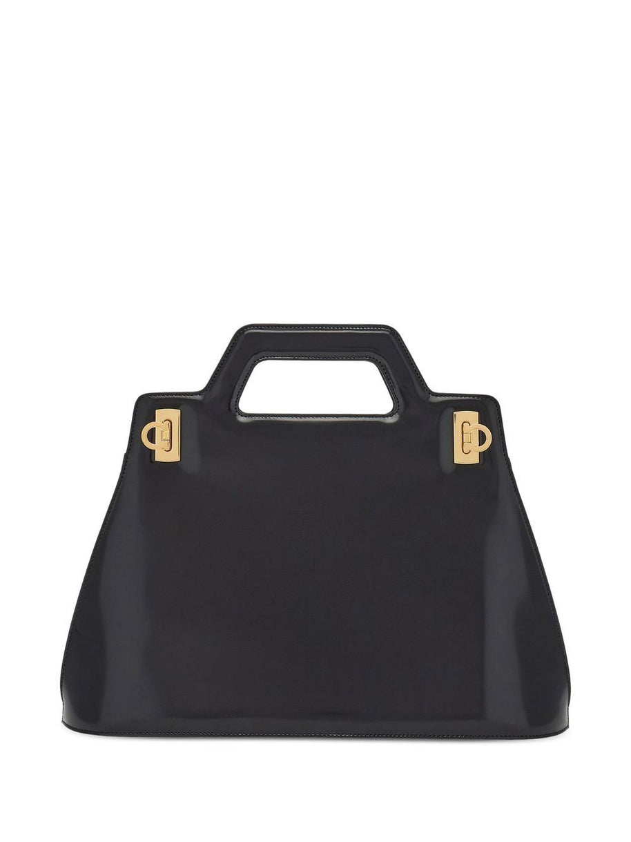 Ferragamo Top-handle Leather Tote Bag