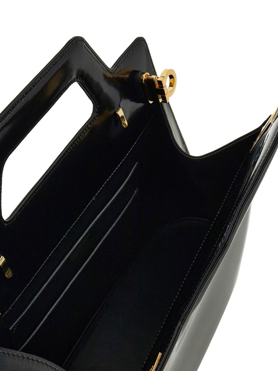 Ferragamo Top-handle Leather Tote Bag