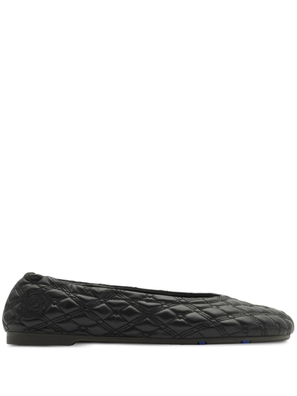 Burberry Leather Sadler Ballet Flats