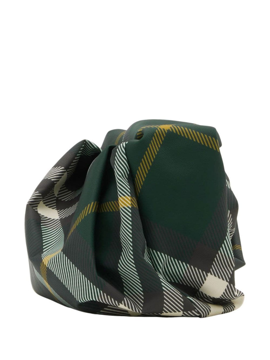 Burberry Ruched Rose Clutch Bag