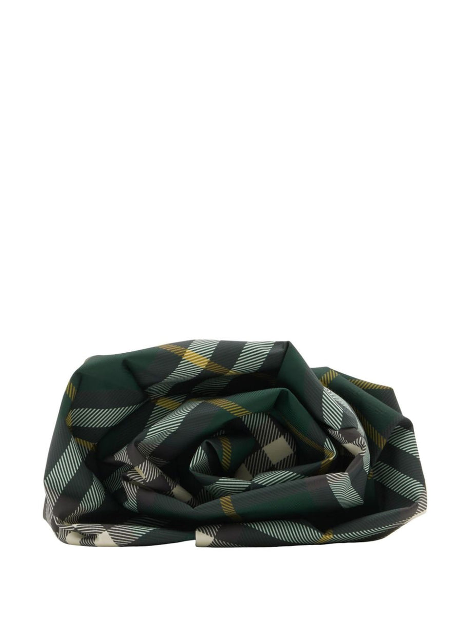 Burberry Ruched Rose Clutch Bag