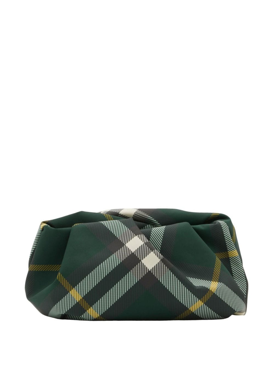 Burberry Ruched Rose Clutch Bag