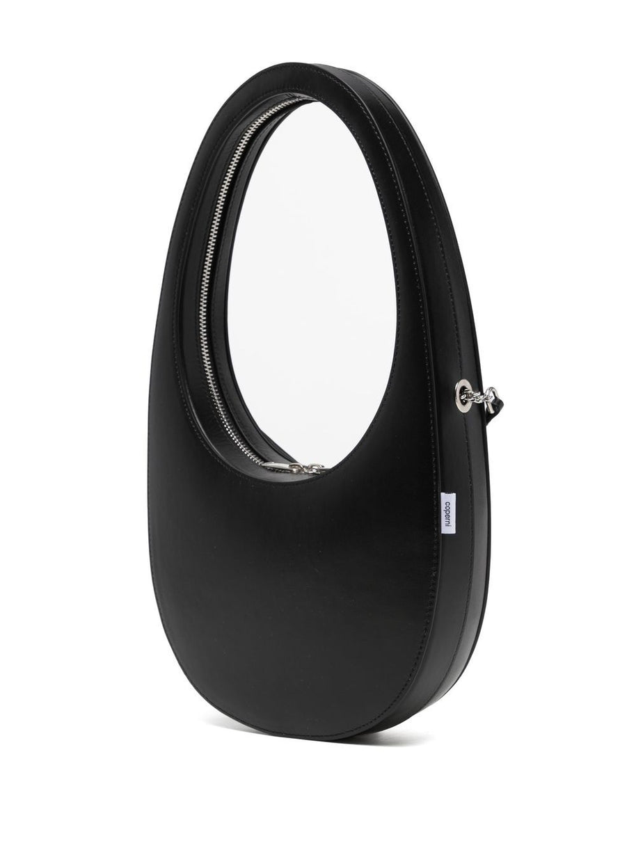 Coperni Swipe Shoulder Bag In Black