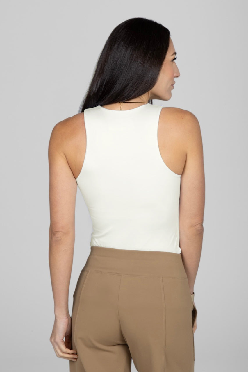 KiraGrace TRAVEL TANK: IVORY