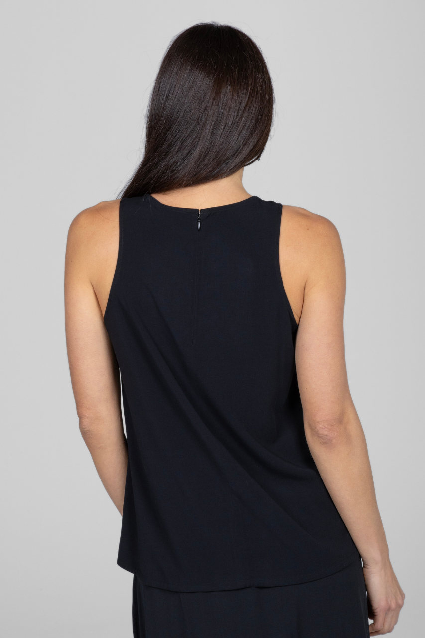 KiraGrace PORTOFINO TOP: BLACK
