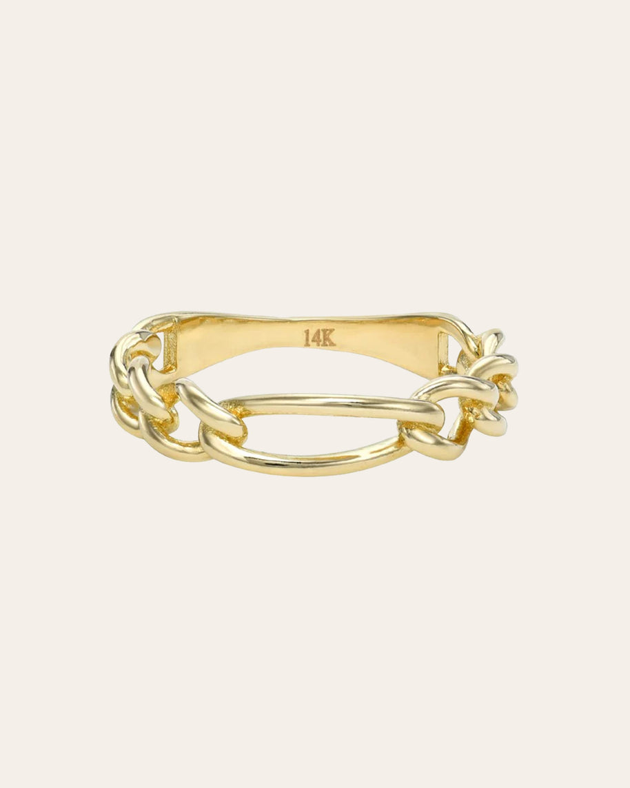 Zoe Lev 14K Gold Figaro Ring