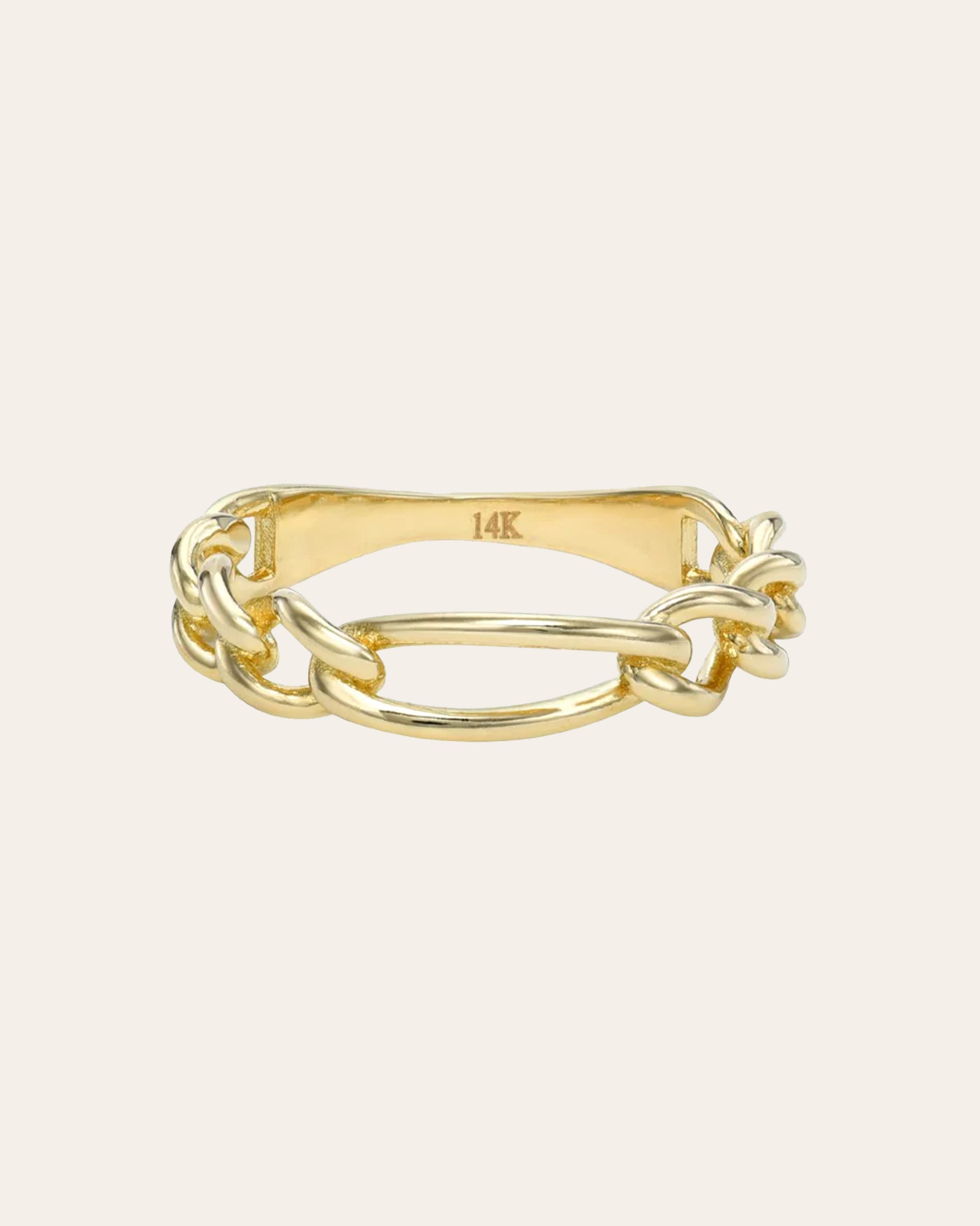 Zoe Lev 14K Gold Figaro Ring