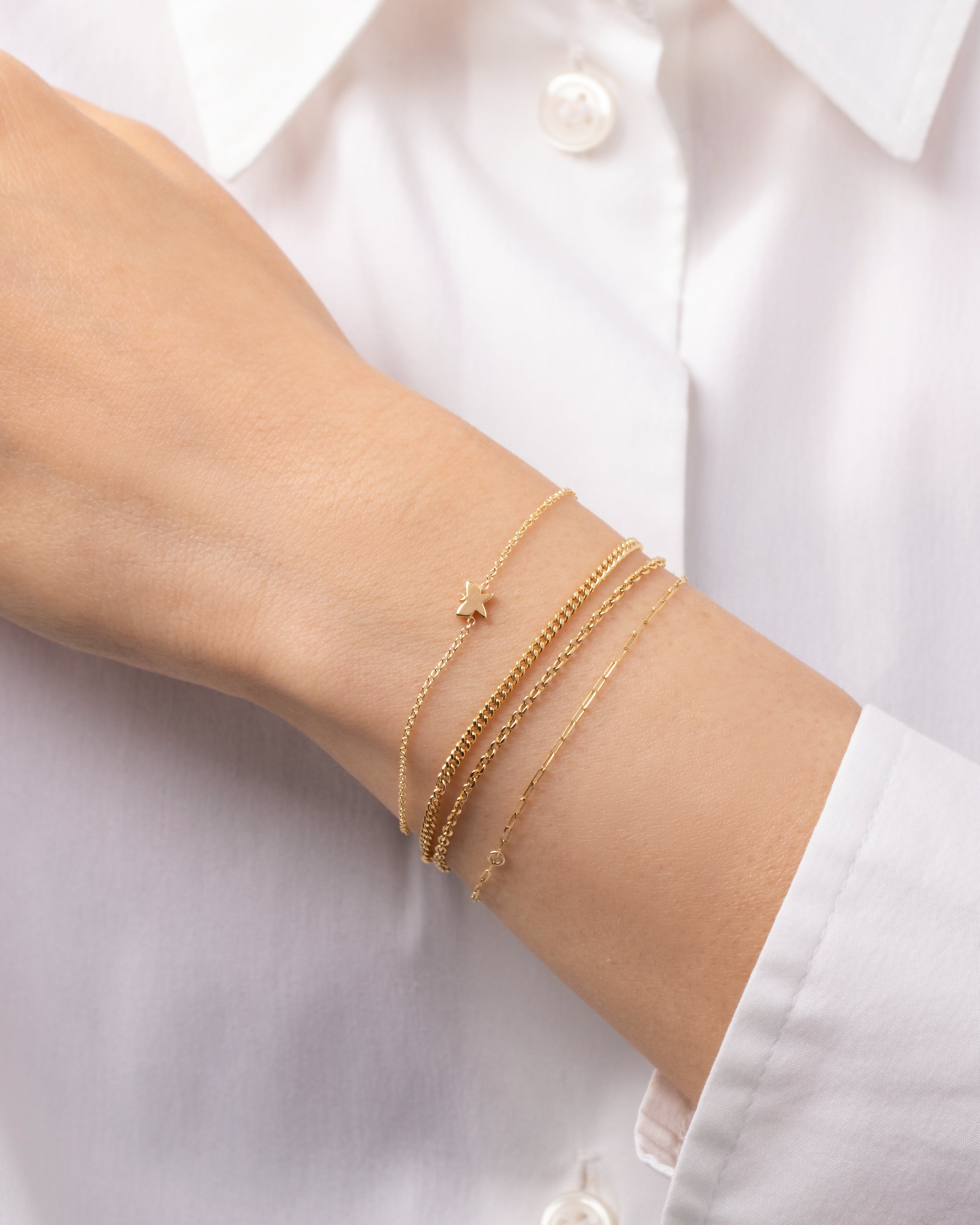 Zoe Lev 14k Gold Tiny Butterfly Bracelet