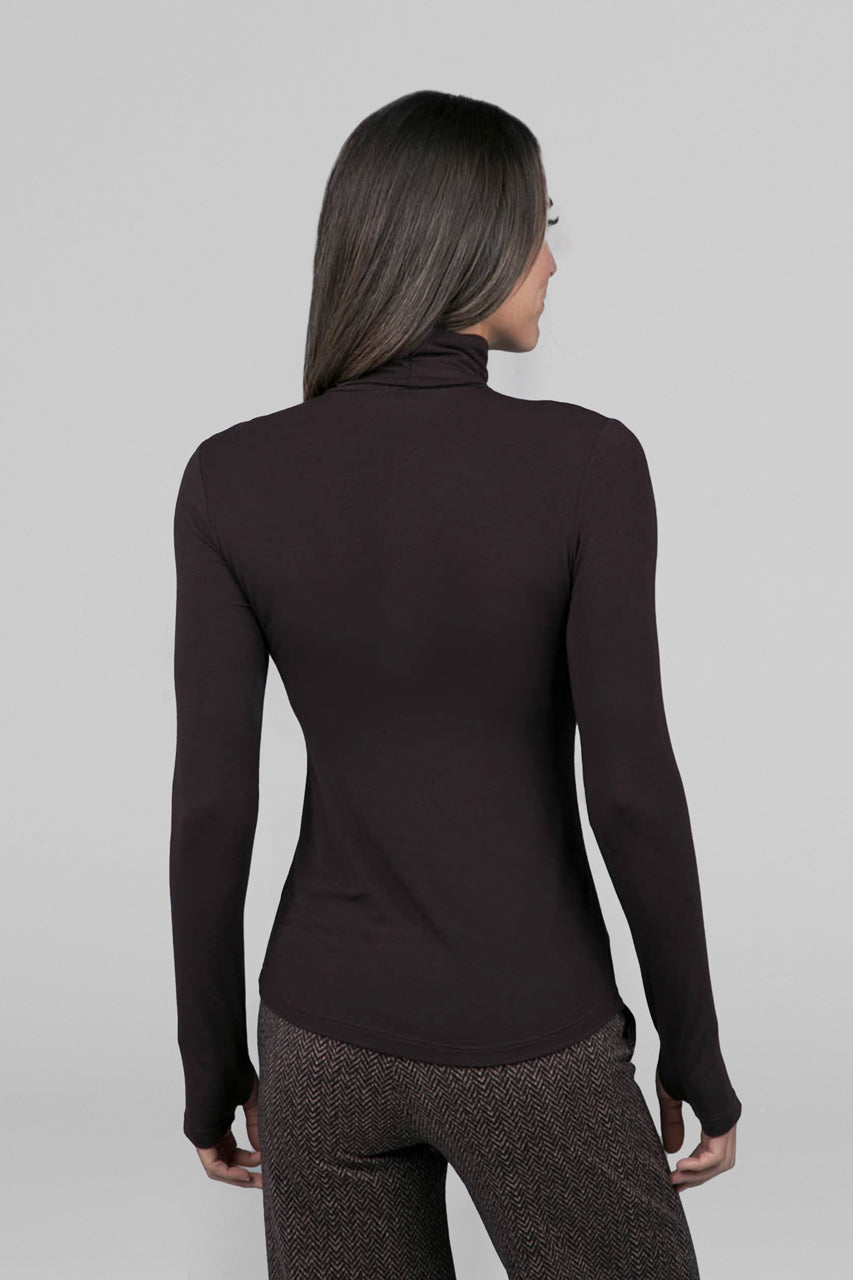 KiraGrace GRACE TURTLENECK: GANACHE
