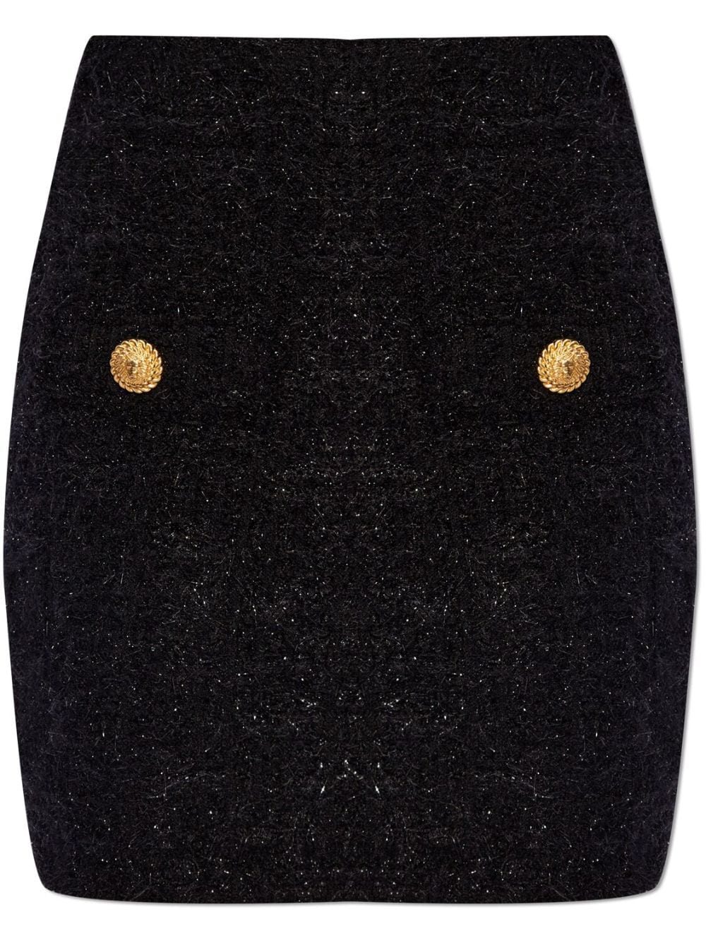 ミニスカート BALMAIN Women Mini Skirts DF1LB015KG430PA Black 24273895_54339404_600.jpg