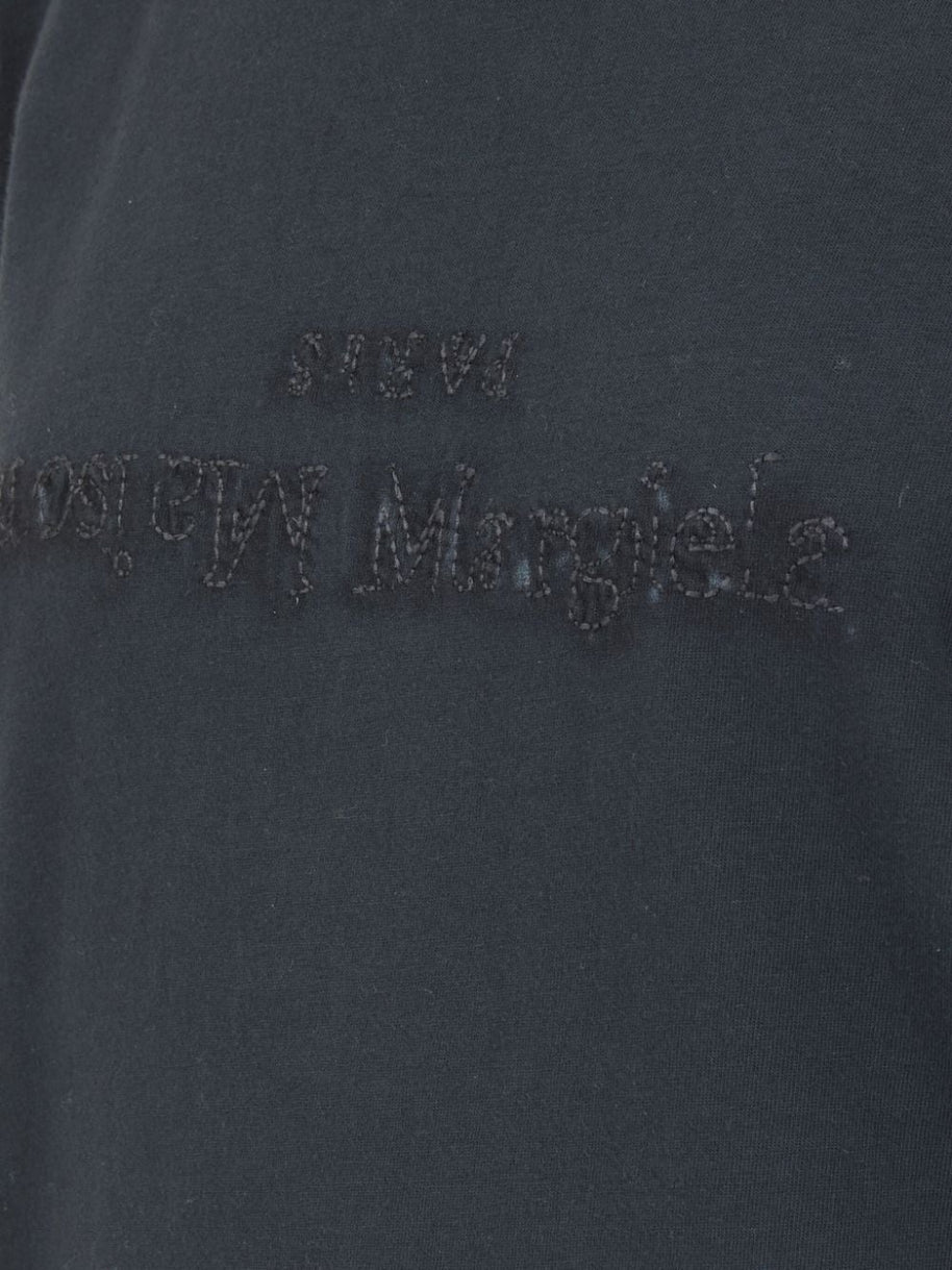 Maison Margiela Embroidered Logo Cotton T-Shirt
