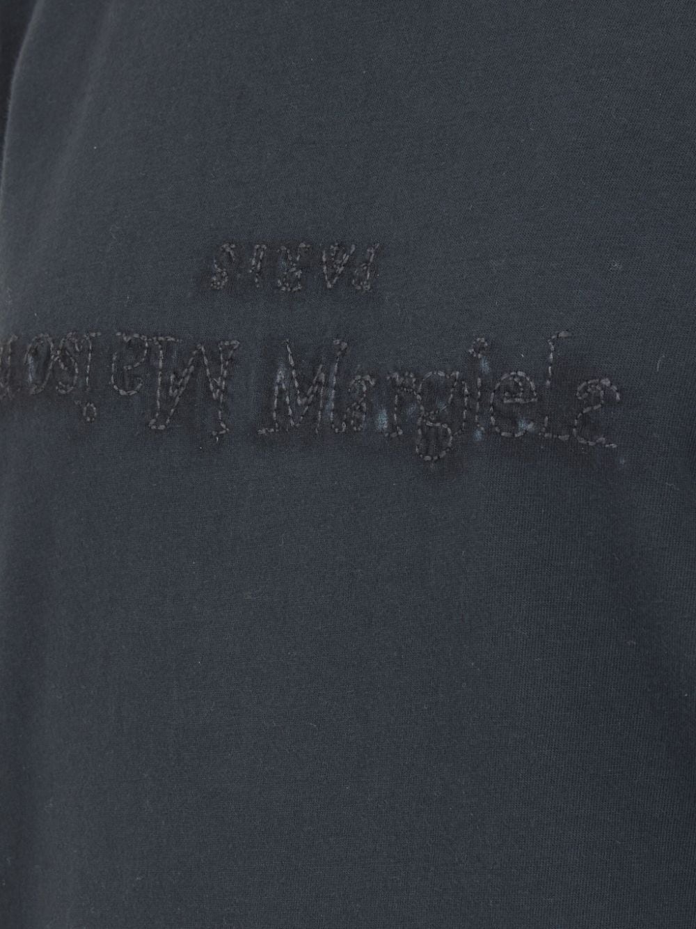 Maison Margiela Embroidered Logo Cotton T-Shirt