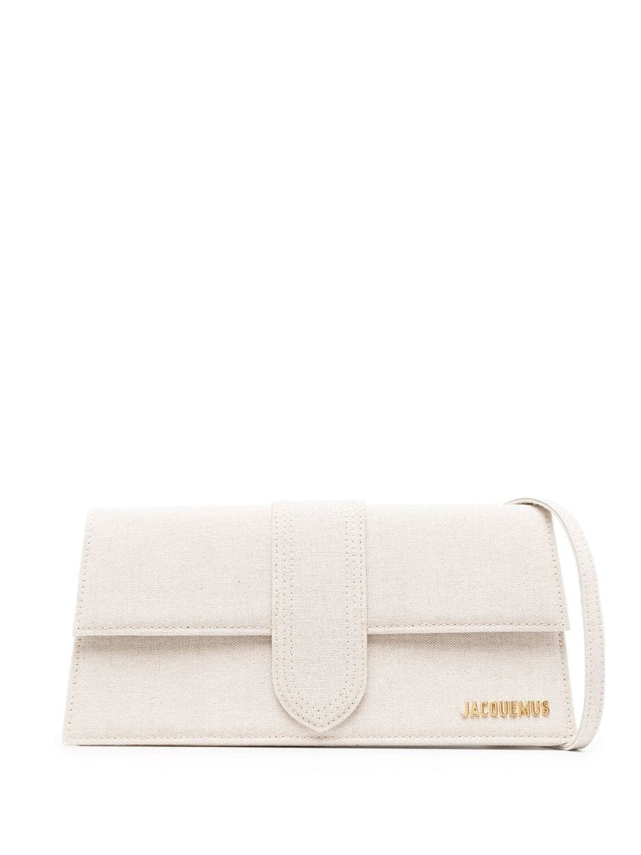 Jacquemus Le Bambino Long Linen Shoulder Bag
