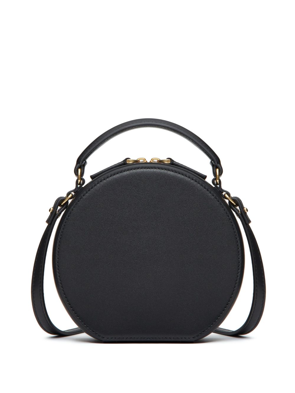 Valentino Garavani VLogo Signature Leather Mini Bag - Black