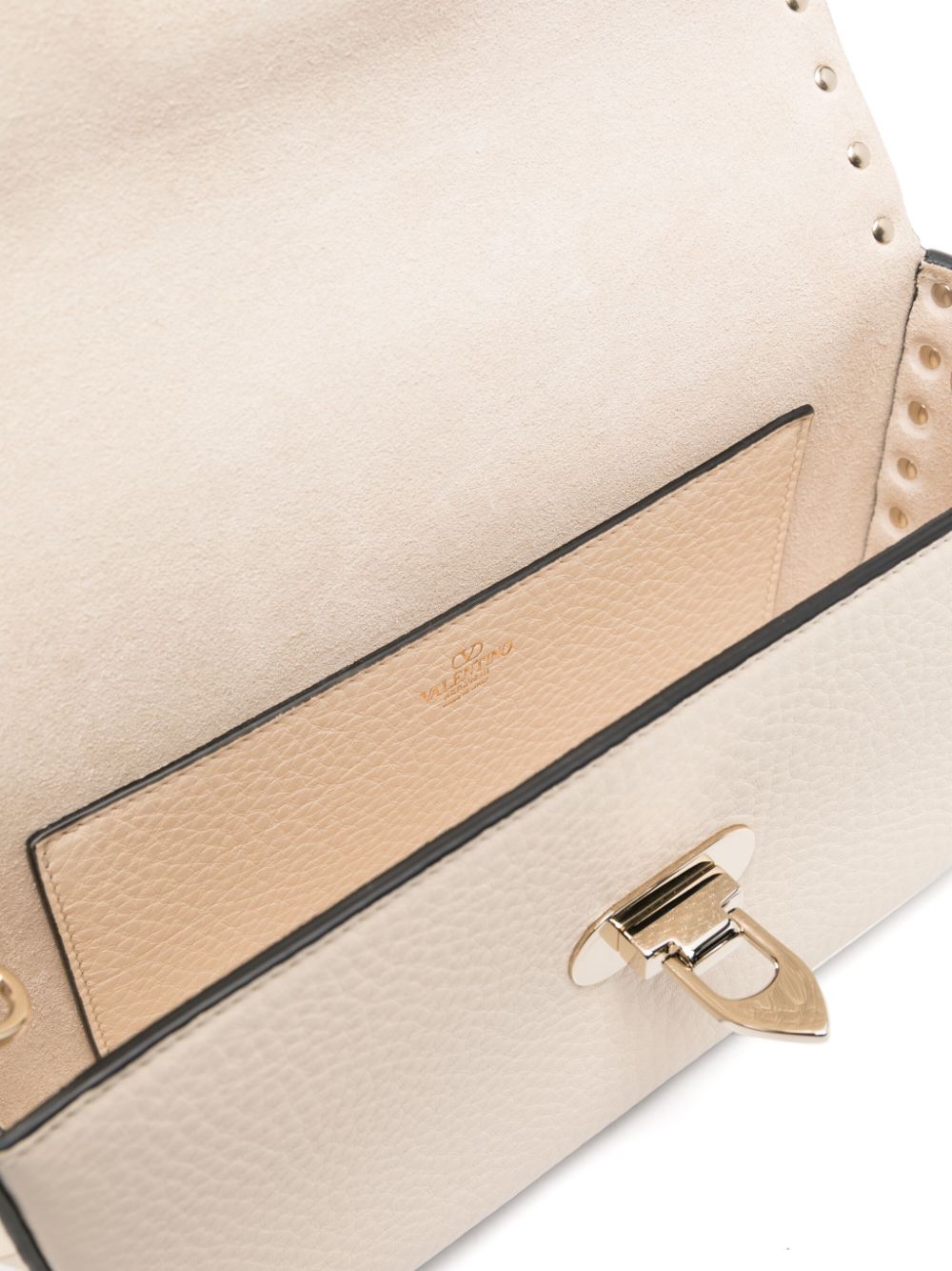 Valentino Garavani Rockstud Crossbody Bag - White