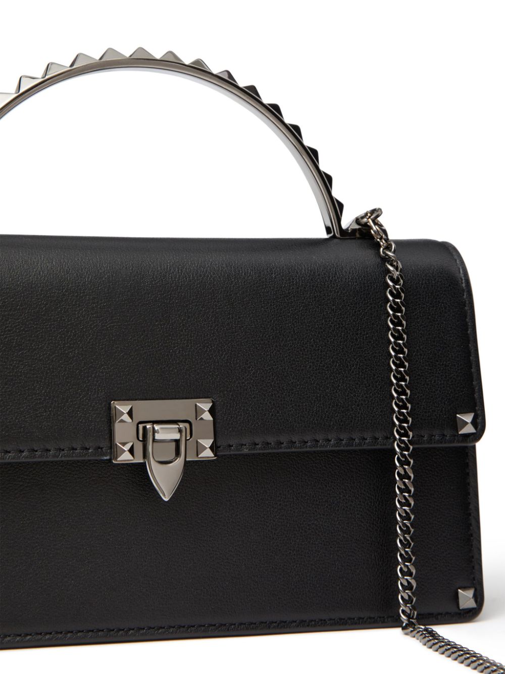 Valentino Garavani Rockstud Mini Handbag - Black