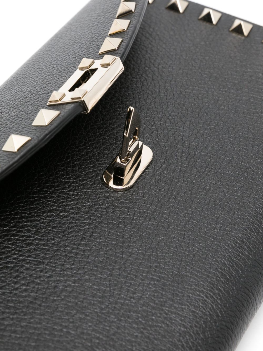 Valentino Garavani Rockstud Mini Bag With Strap - Black