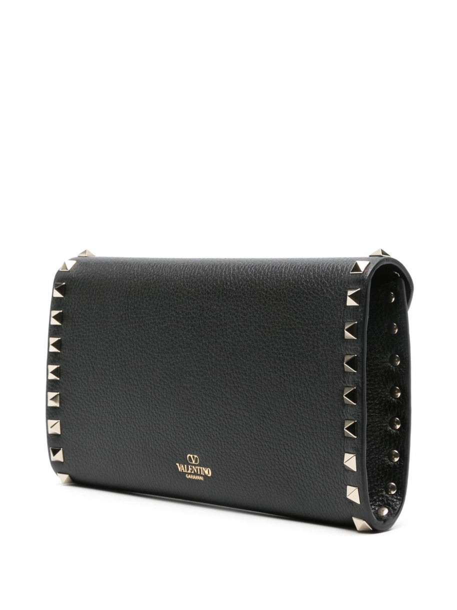 Valentino Garavani Rockstud Mini Bag With Strap - Black