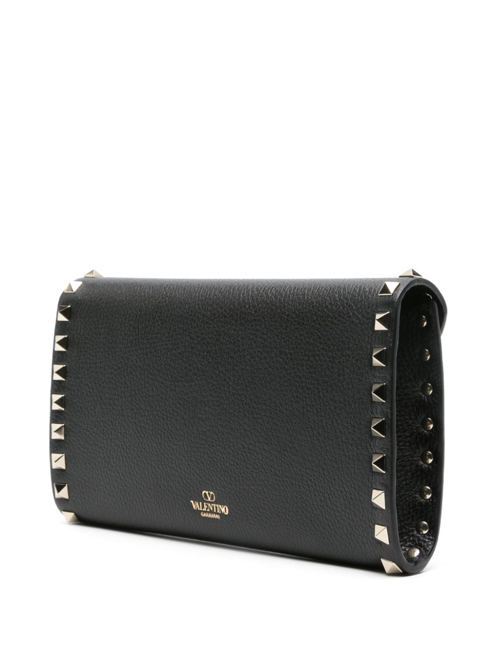 Valentino Garavani Rockstud Mini Bag With Strap - Black