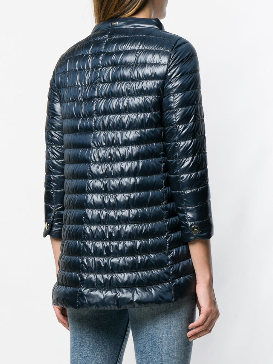 Herno Lightweight Padded Jacket With Cropped Sleeves