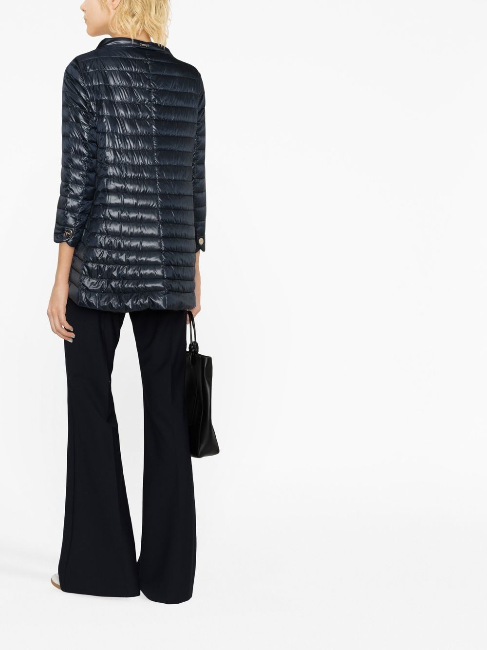 Herno Lightweight Padded Jacket With Cropped Sleeves
