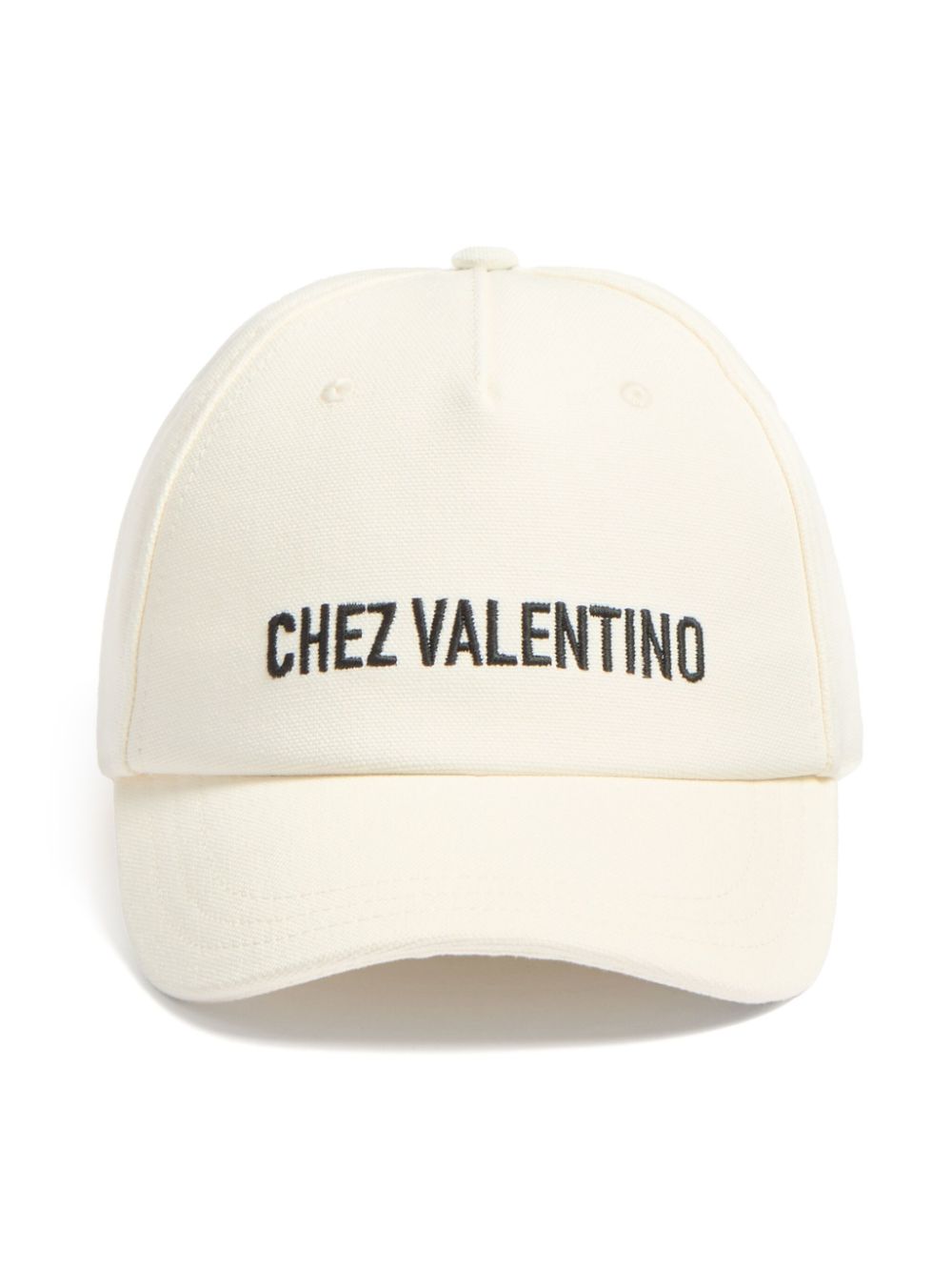 Valentino Garavani Chez Valentino Baseball Cap - Ivory