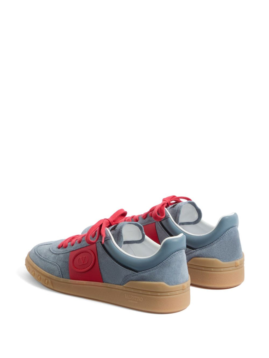 Valentino Garavani Upvillage Leather Sneakers - Grey