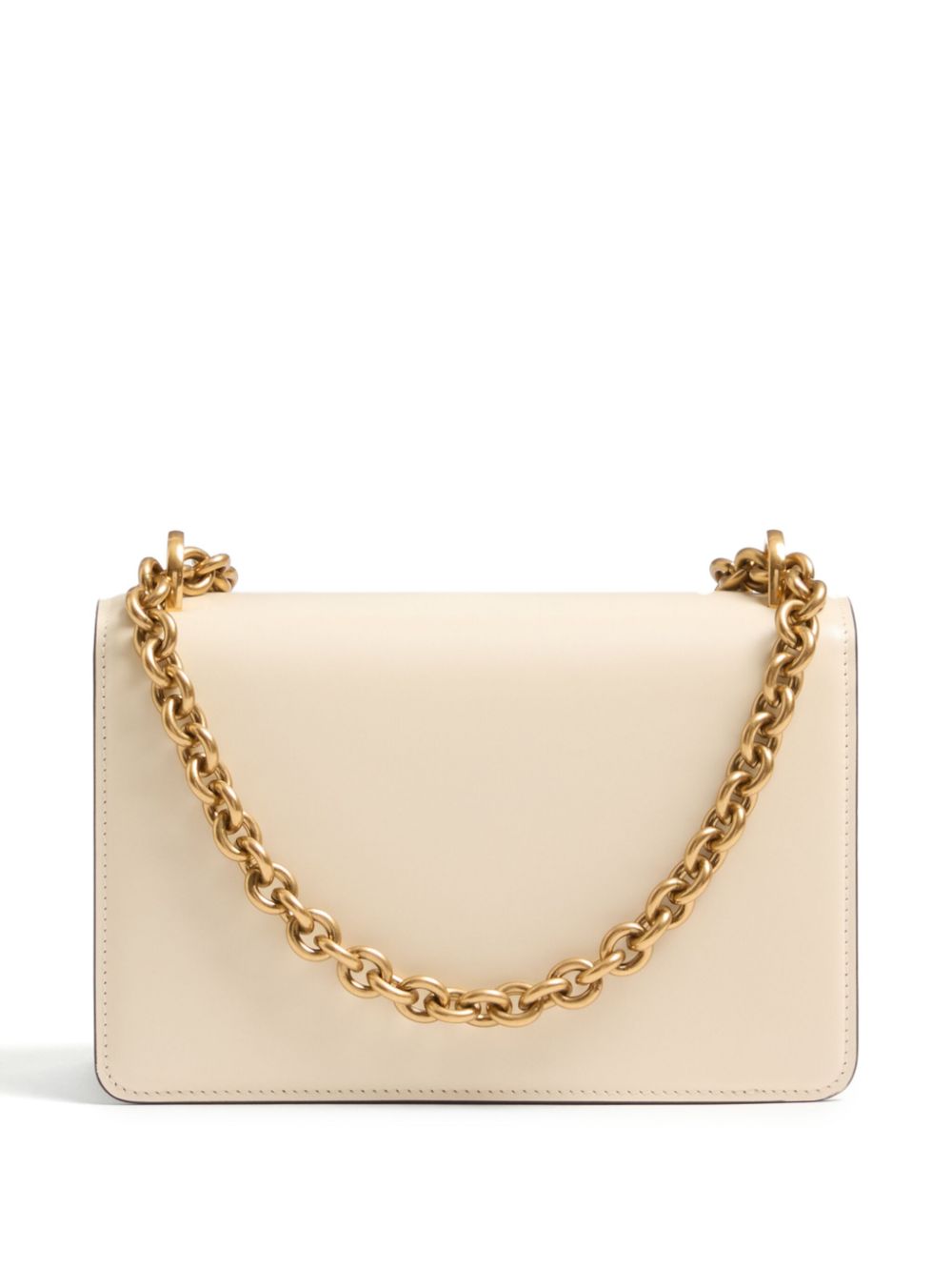Valentino Garavani Vain Small Leather Shoulder Bag - White
