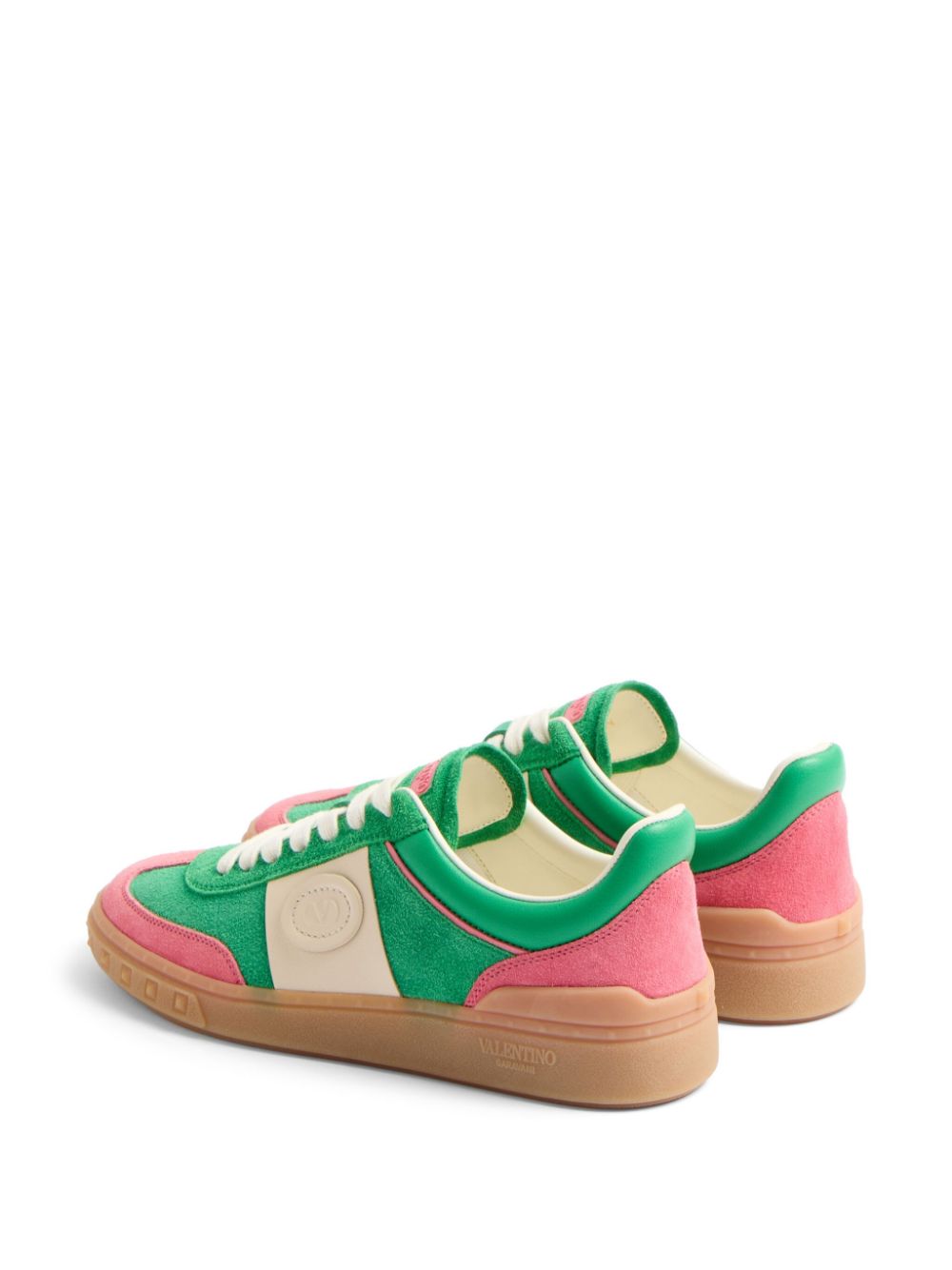 Valentino Garavani UpVillage Leather Sneakers - Pink