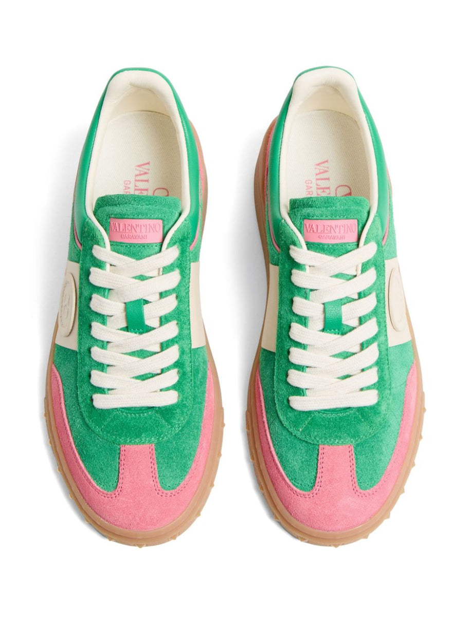 Valentino Garavani UpVillage Leather Sneakers - Pink