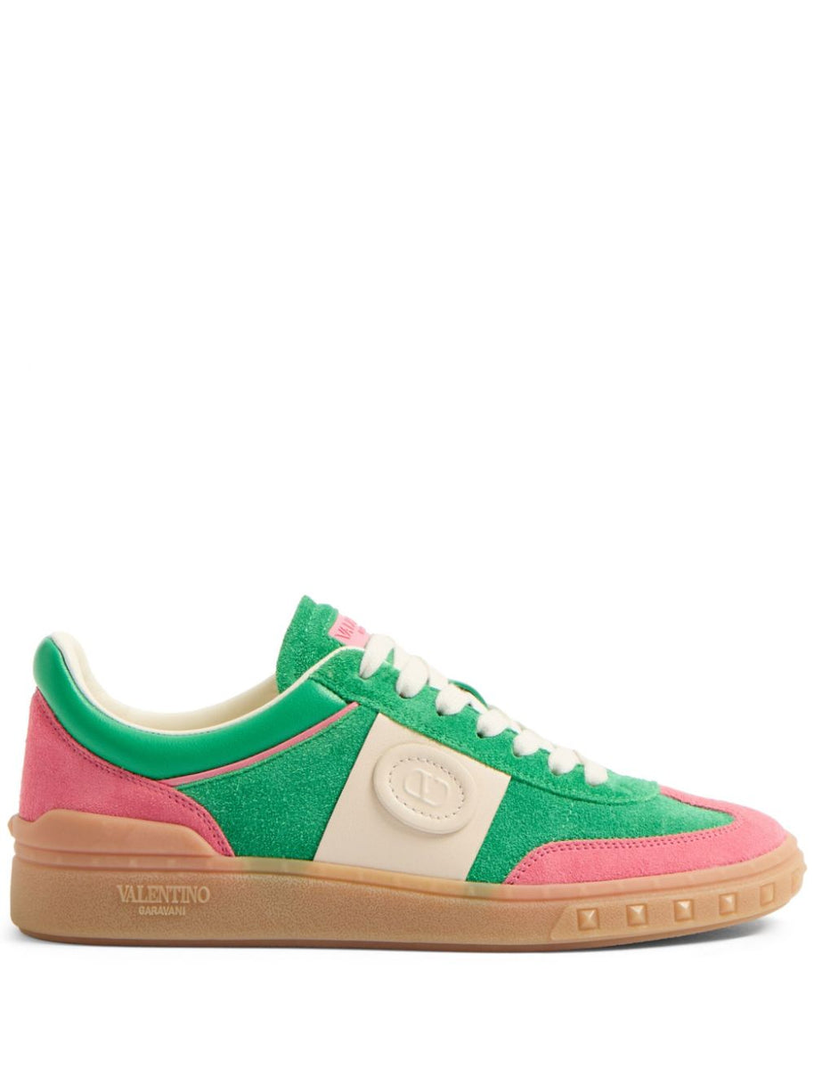 Valentino Garavani UpVillage Leather Sneakers - Pink