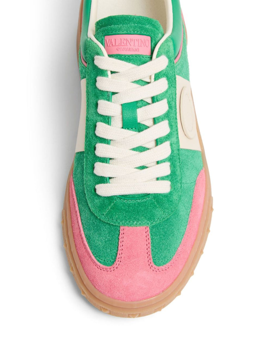 Valentino Garavani UpVillage Leather Sneakers - Pink