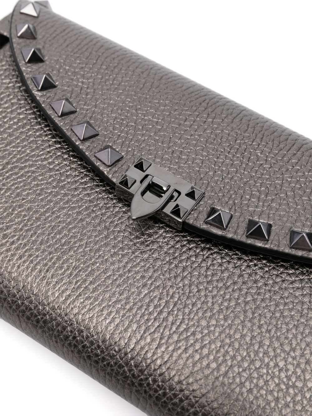 Valentino Garavani Leather Rockstud Mini Bag With Strap