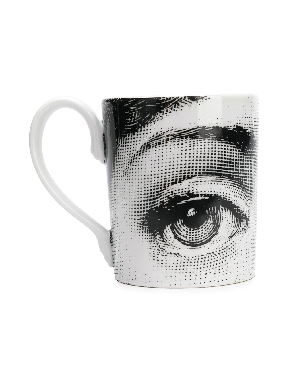 Fornasetti Porcelain Cup In White