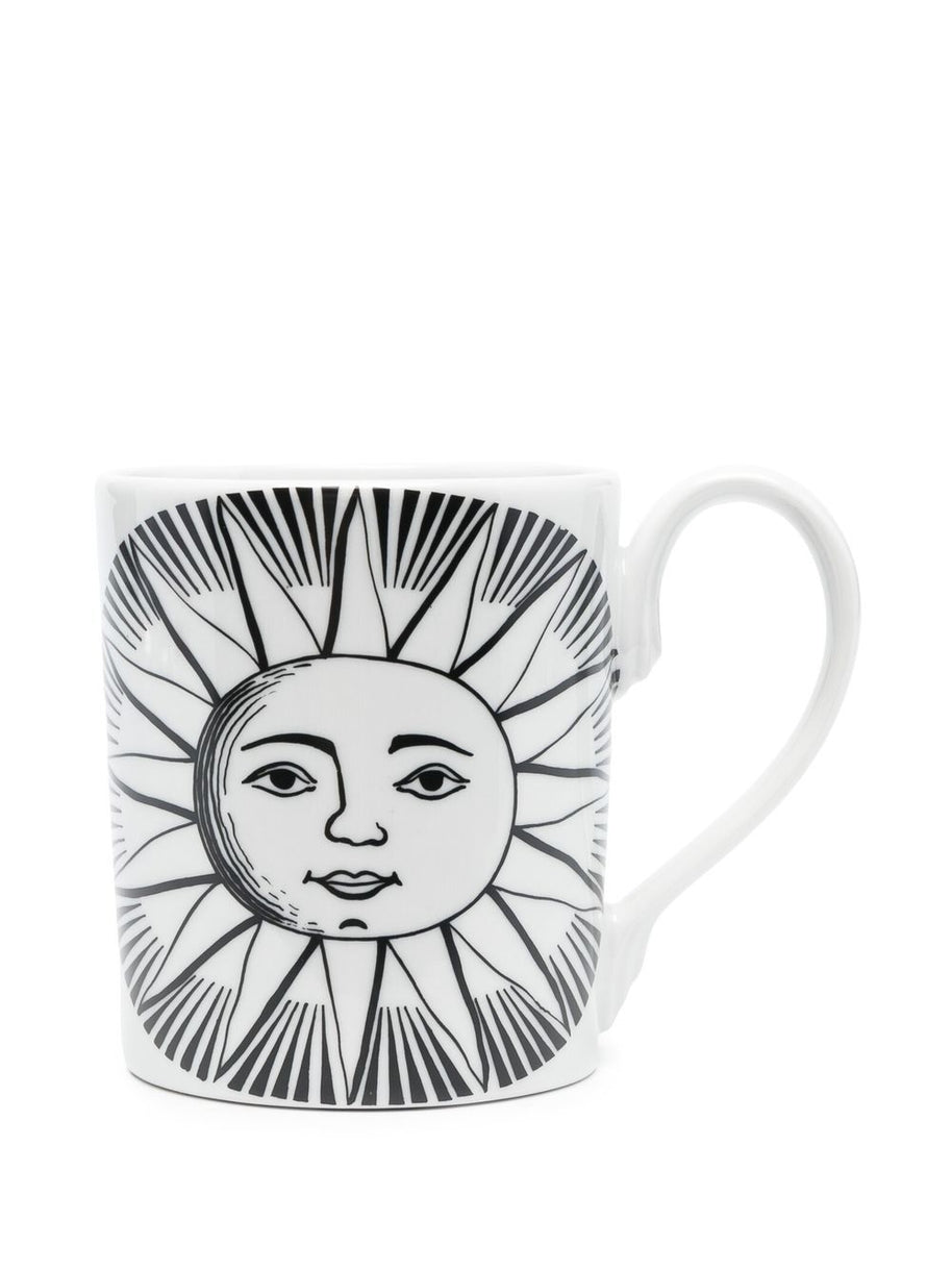 Fornasetti Sun Porcelain Cup