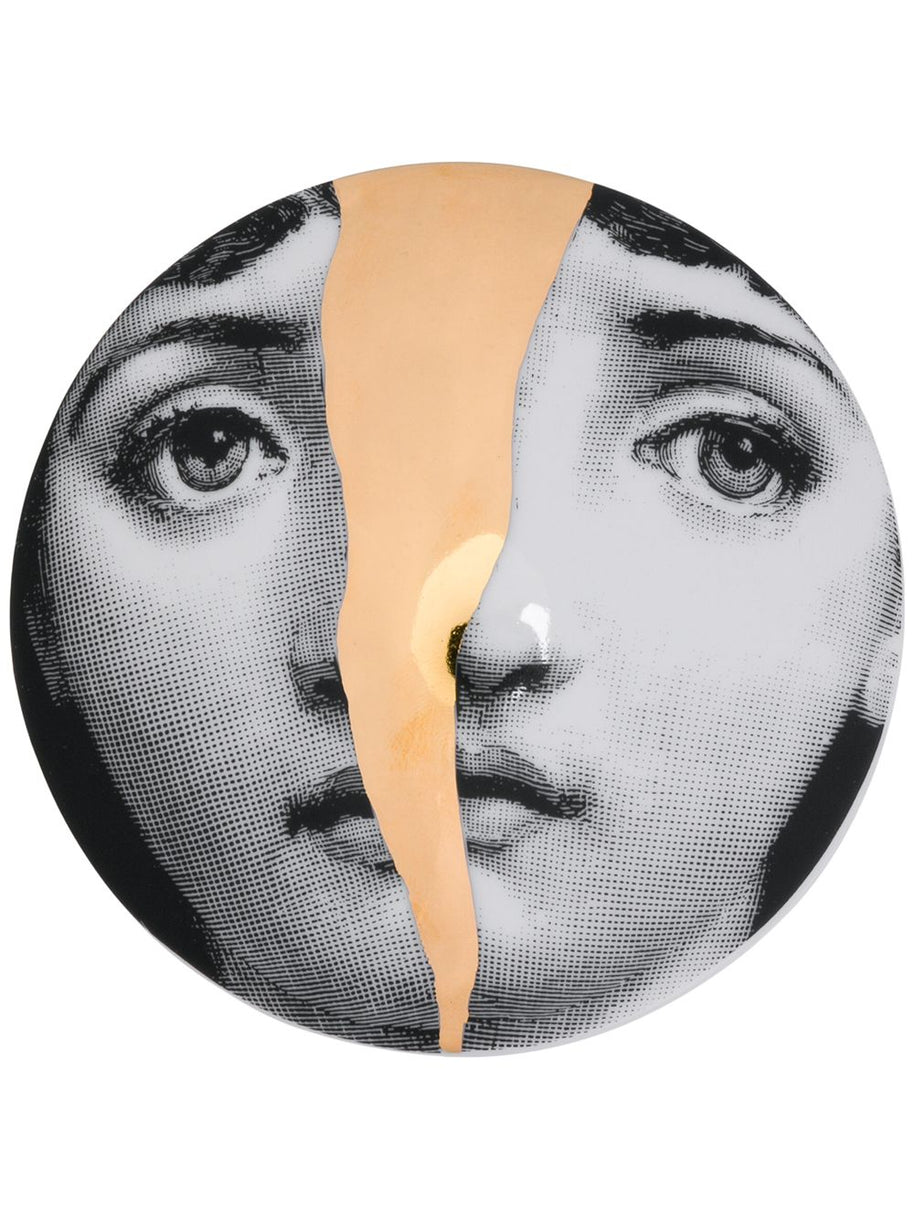 Fornasetti Porcelain Jewelry Box White