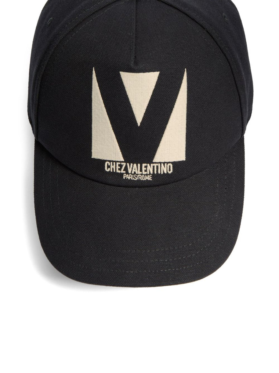 Valentino Garavani Chez Valentino Baseball Cap - Black
