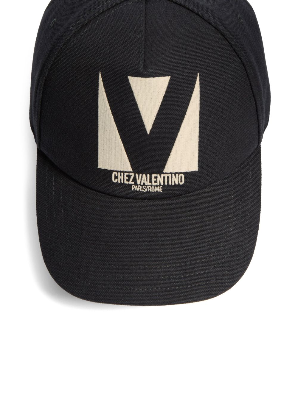 Valentino Garavani Chez Valentino Baseball Cap - Black