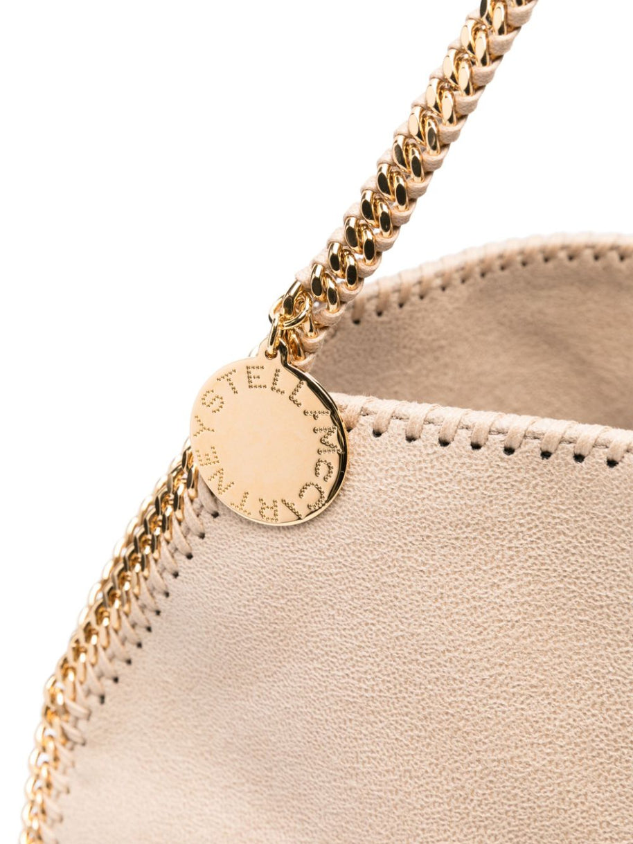 Stella McCartney Beige Falabella Large Shoulder Tote Bag