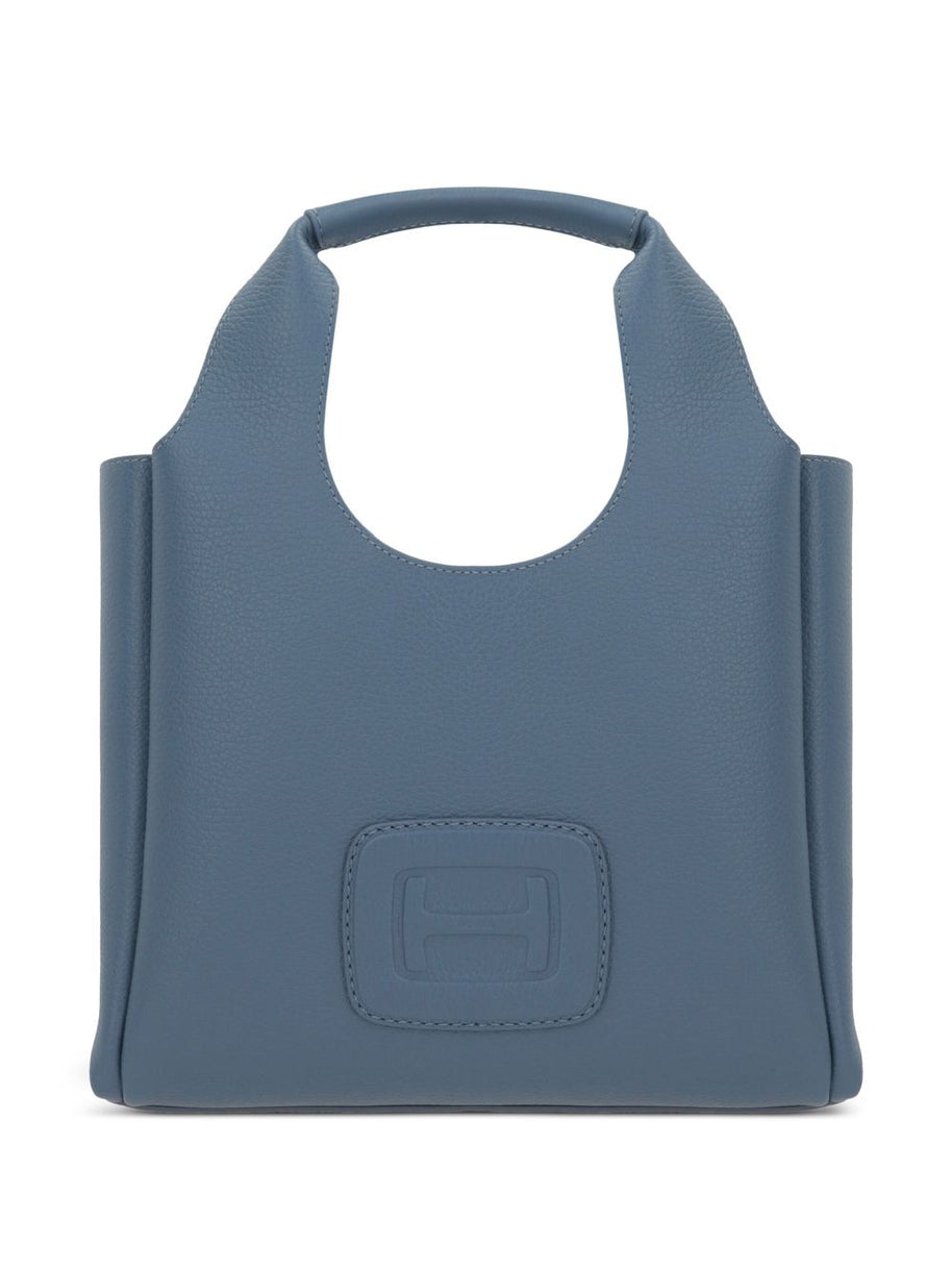 HOGAN PRE Mini H-Bag Shopping Bag In Blue