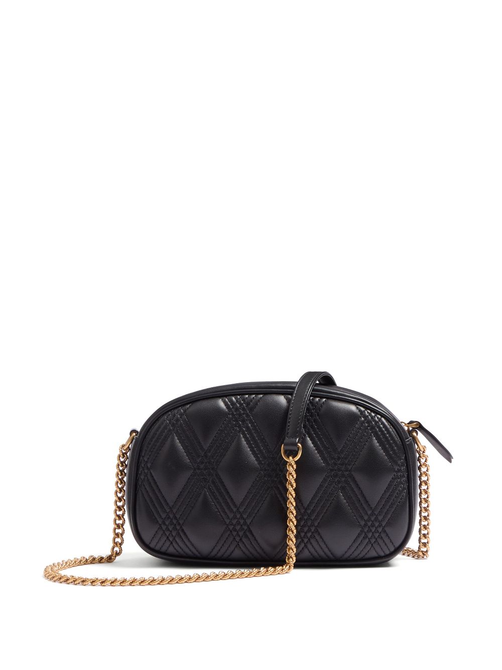 Valentino Garavani Quiltie 67 Leather Camera Bag - Black